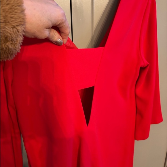 Trina Turk Malbec Red Dress Excellent condition sz M - Picture 5 of 7